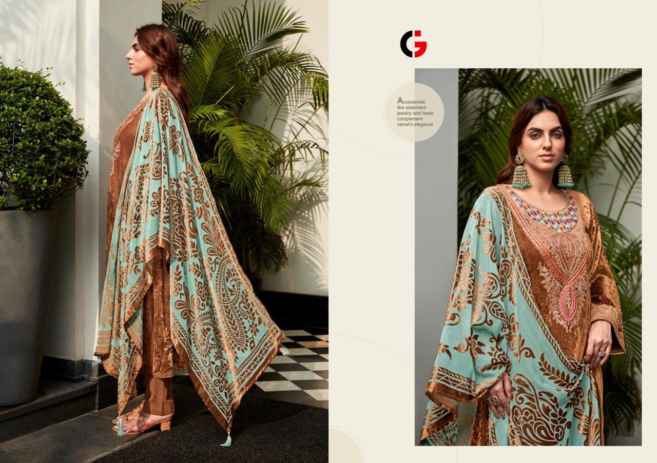 Mumtaz Rang E Makhmali Embroidery Salwar Kameez Catalog
